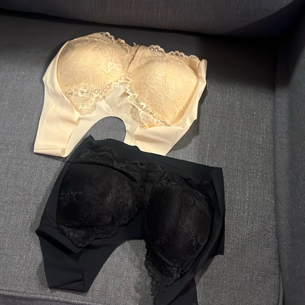Silk and Lace Bras